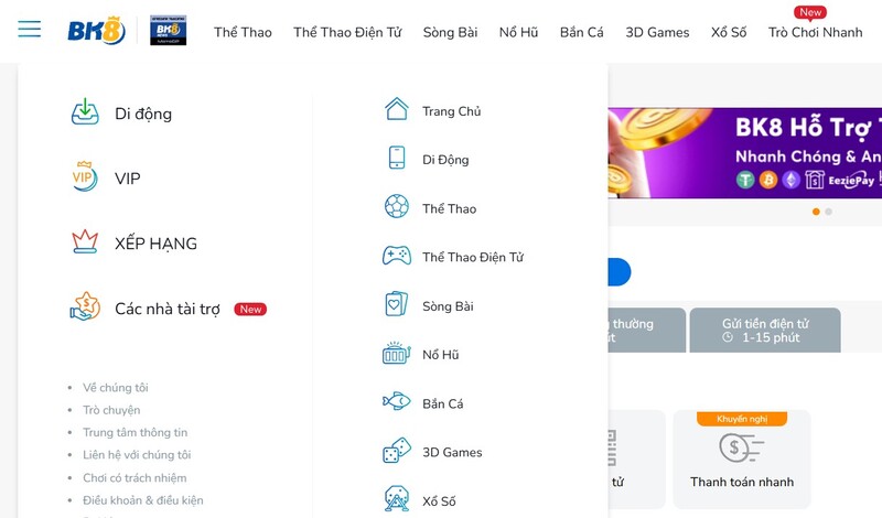 Tải app BK8